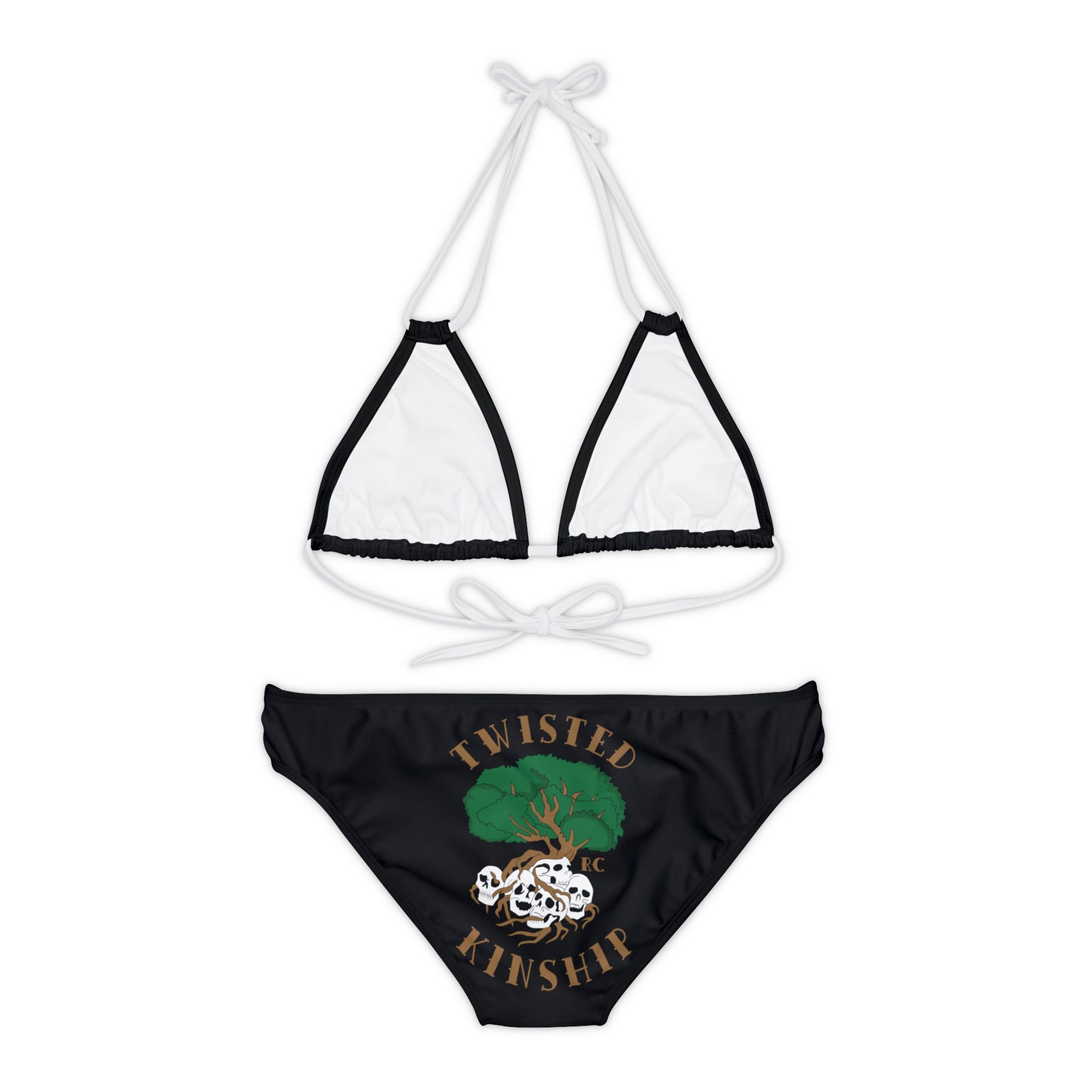 Twisted Kinship Strappy Bikini Set