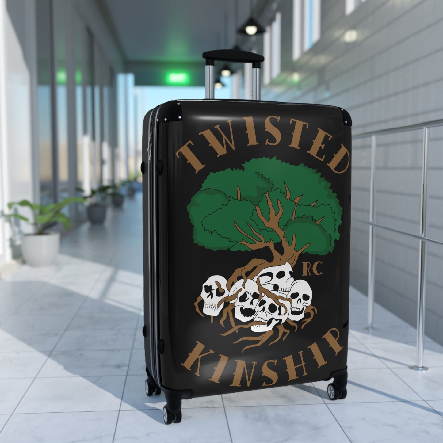 Twisted Kinship Suitcase collection