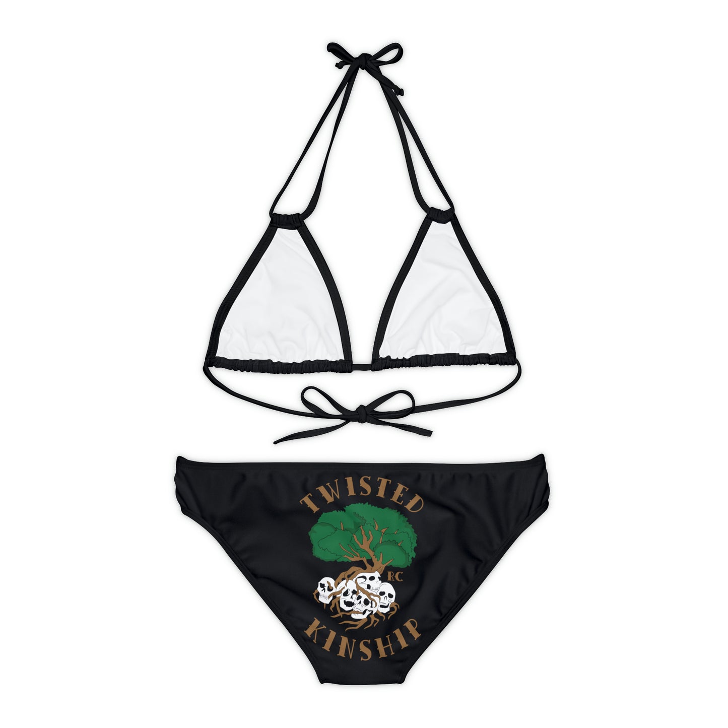 Twisted Kinship Strappy Bikini Set