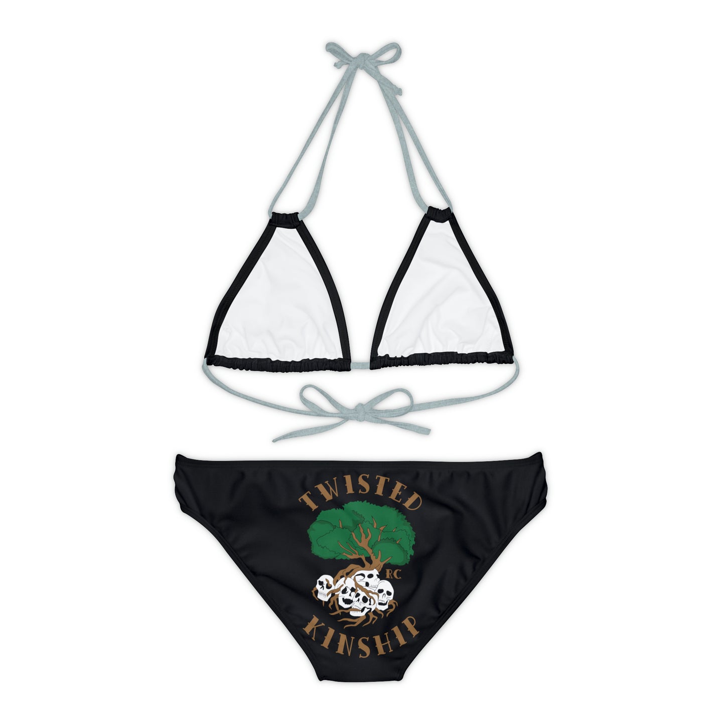 Twisted Kinship Strappy Bikini Set