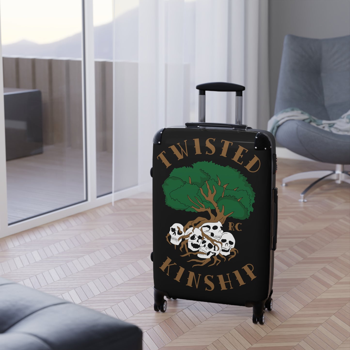 Twisted Kinship Suitcase collection