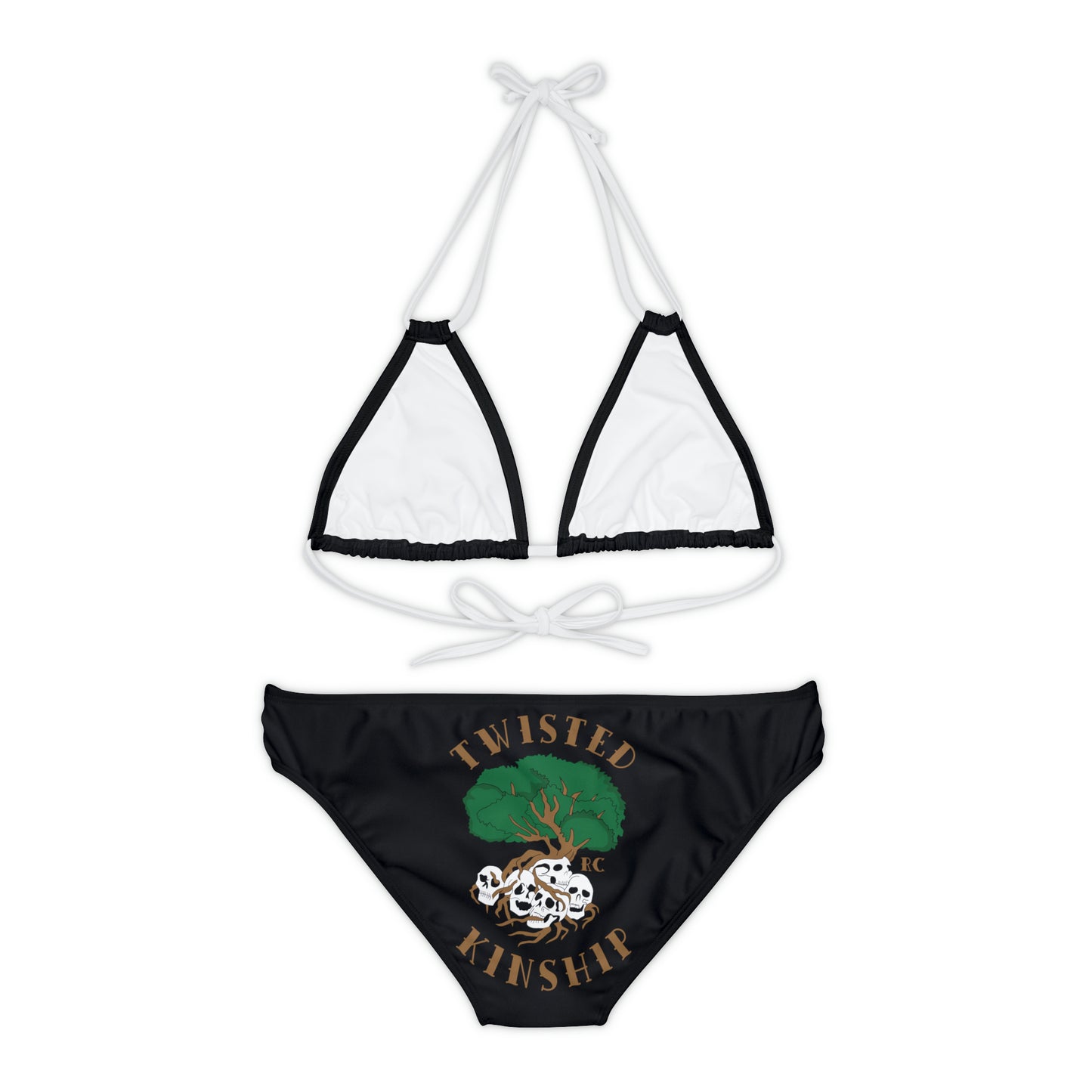 Twisted Kinship Strappy Bikini Set