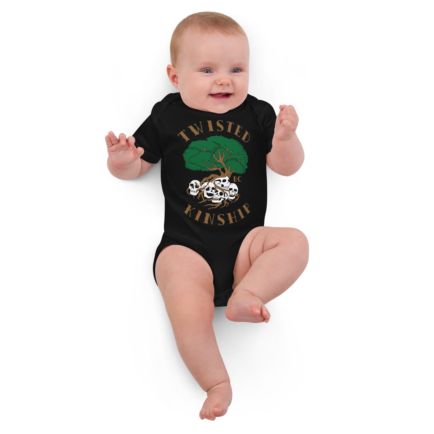 Twisted Kinship Organic cotton baby bodysuit