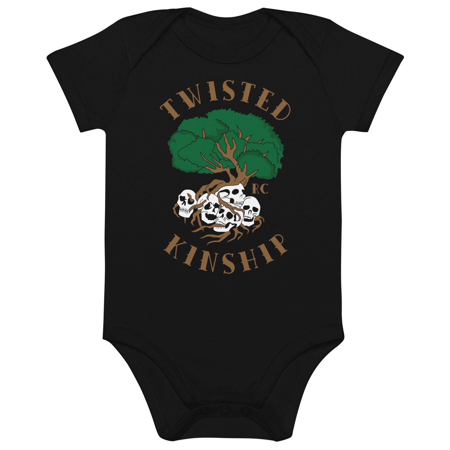 Twisted Kinship Organic cotton baby bodysuit