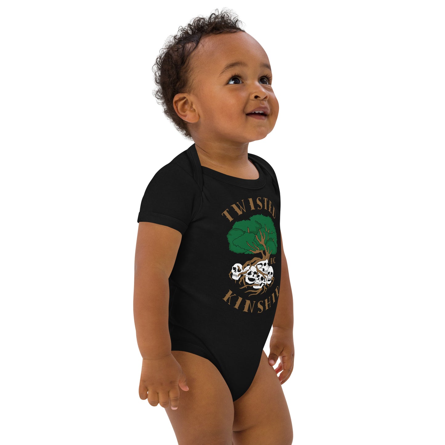 Twisted Kinship Organic cotton baby bodysuit