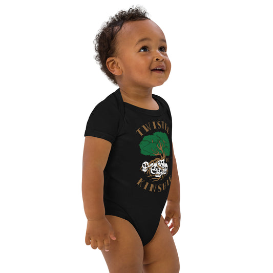 Twisted Kinship Organic cotton baby bodysuit