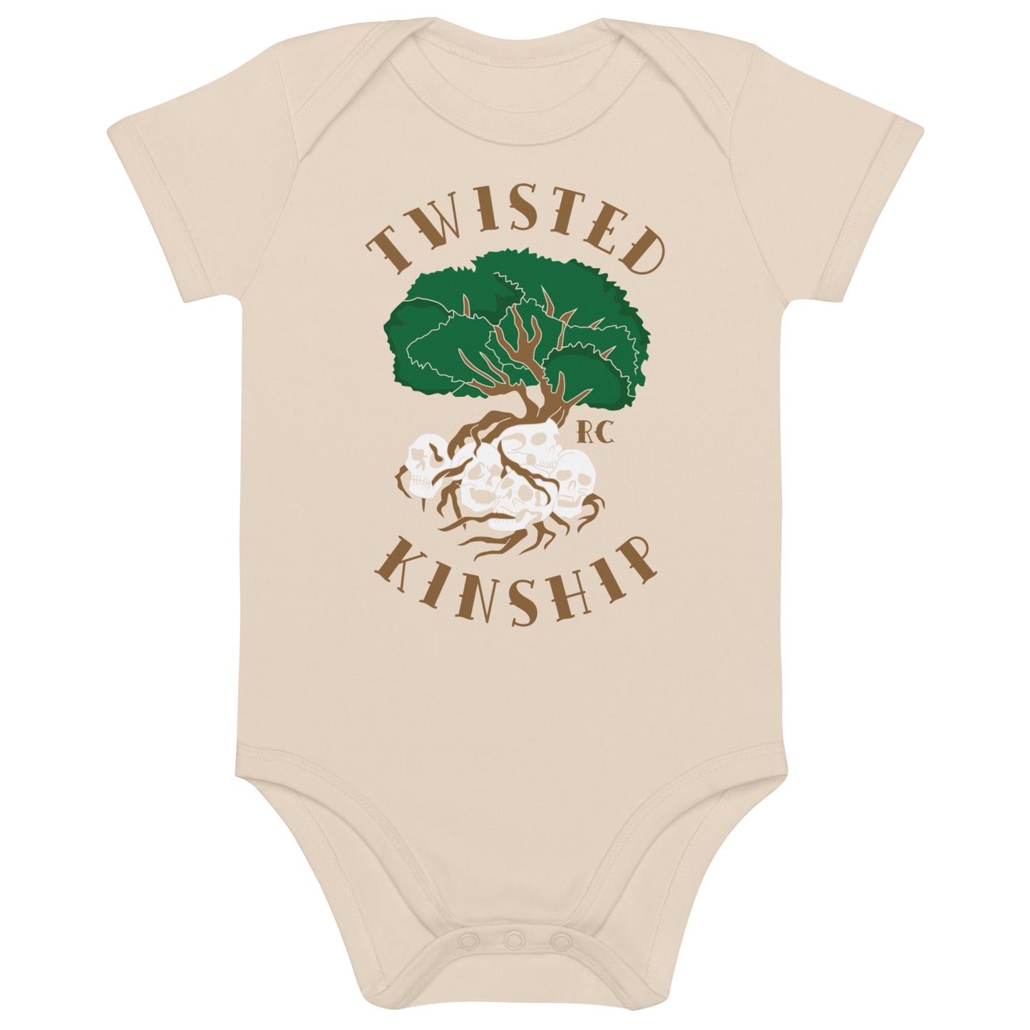 Twisted Kinship Organic cotton baby bodysuit