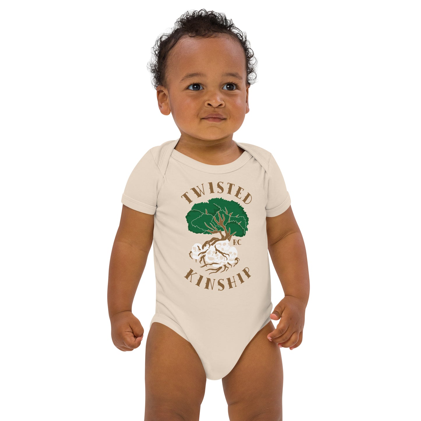 Twisted Kinship Organic cotton baby bodysuit