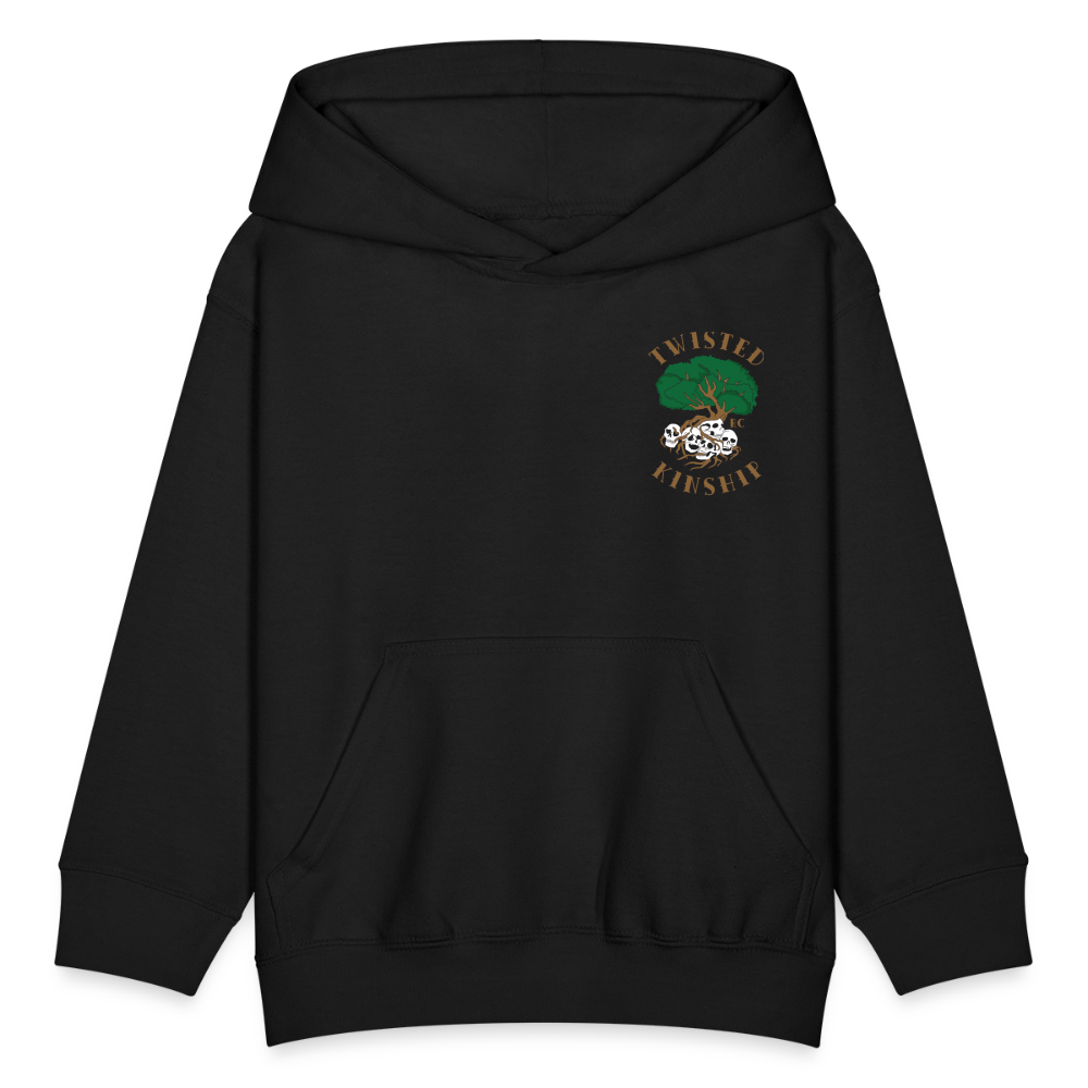 Twisted Kinship Kids' Hoodie - black