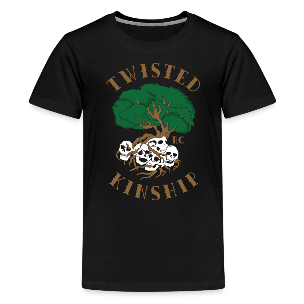 Twisted Kinship Kids' Premium T-Shirt - black