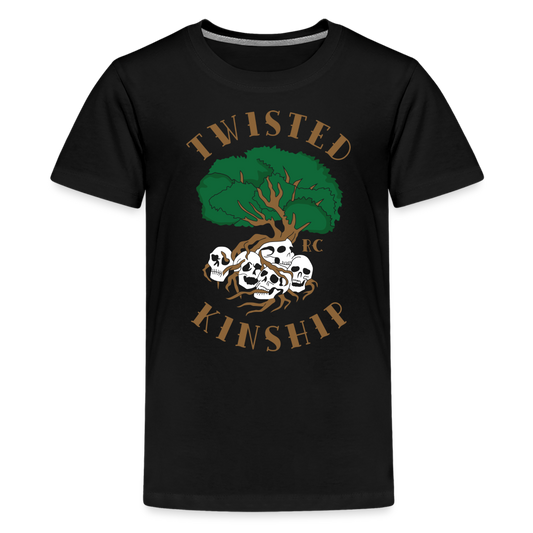 Twisted Kinship Kids' Premium T-Shirt - black