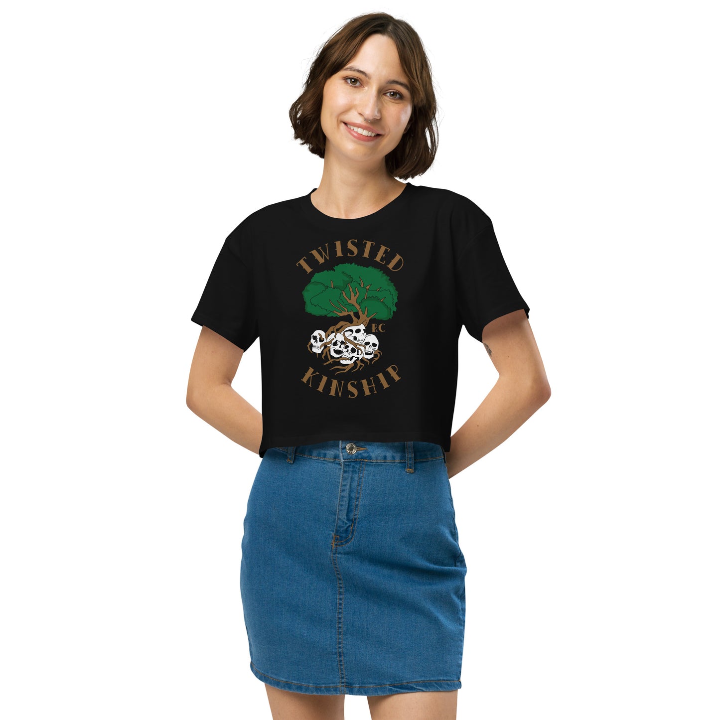 Twisted Kinship Women’s crop top