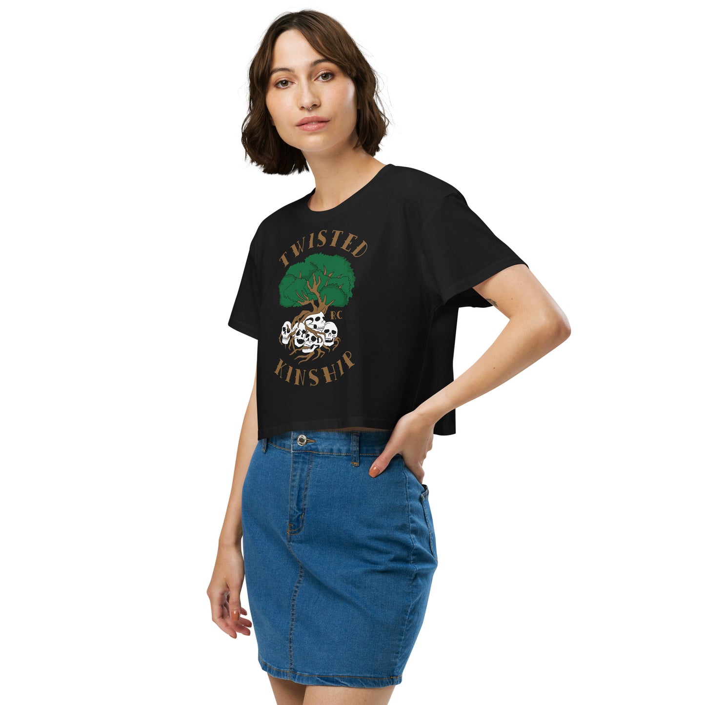 Twisted Kinship Women’s crop top