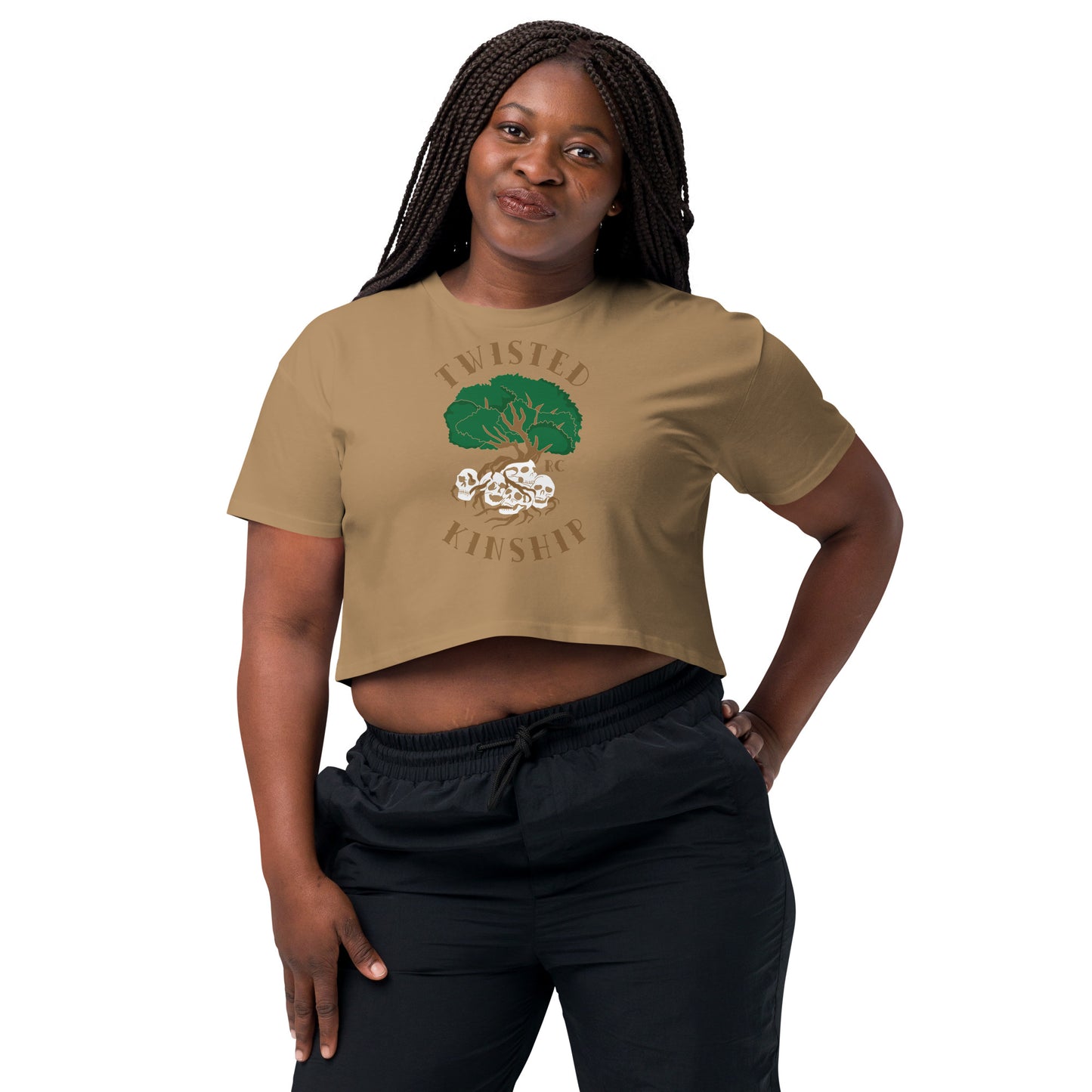 Twisted Kinship Women’s crop top